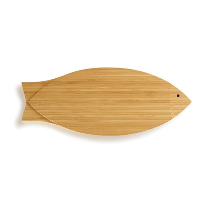 Bambu │鱼儿浅盘 - 浅碟/小碟子 - 竹 咖啡色