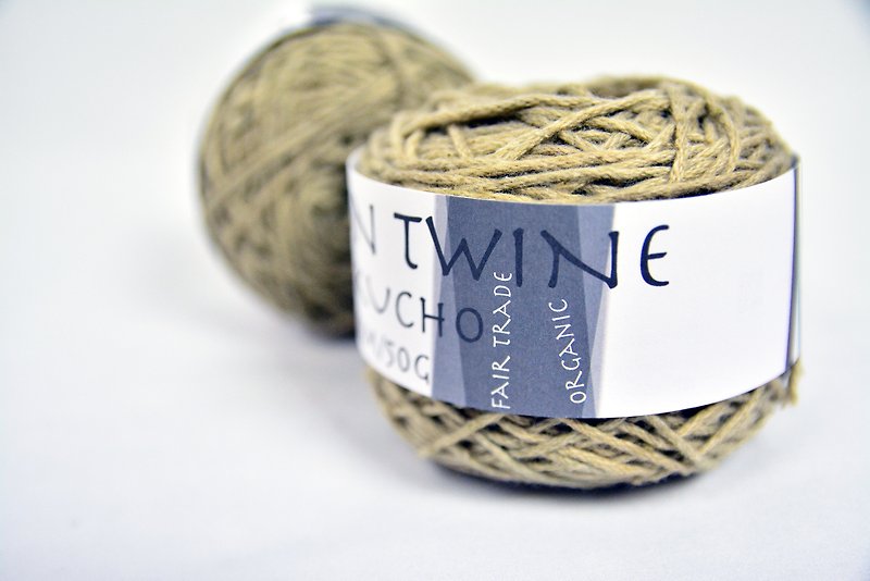 Pakucho Organic Yarn 原生有机棉线-森林-公平贸易 - 编织/刺绣/羊毛毡/裁缝 - 棉．麻 绿色
