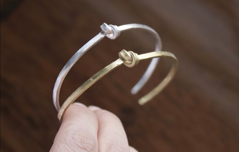 手环 黄铜 纯银 - 特别的日子 - - 手链/手环 - 纯银 金色
