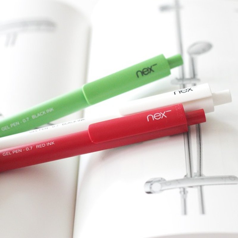 PREMEC NEX 瑞士胶墨笔 浪漫意大利 绿白红三色笔身 - 其他书写用品 - 塑料 红色