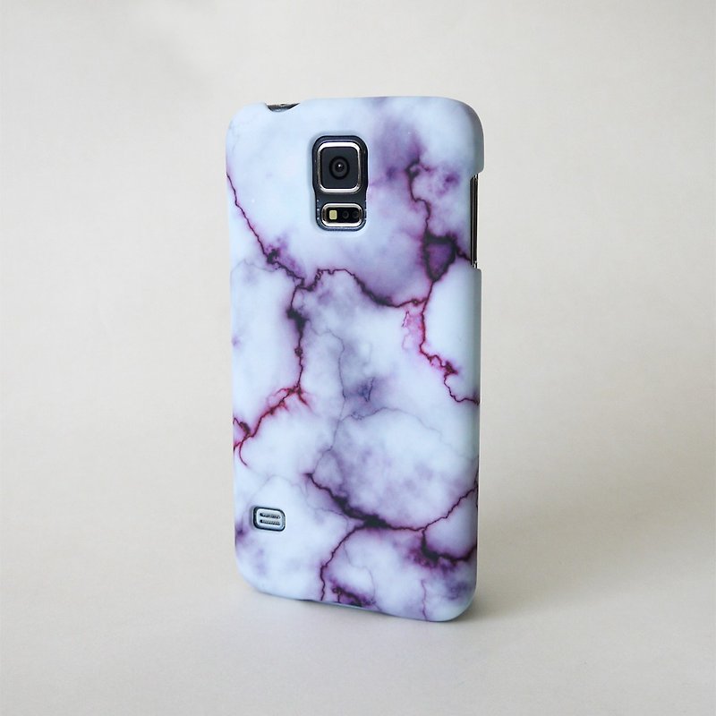 白色云石纹 - iPhone 手机壳, Samsung Galaxy 手机套 Samsung Galaxy Note 电话壳 - 手机壳/手机套 - 塑料 白色