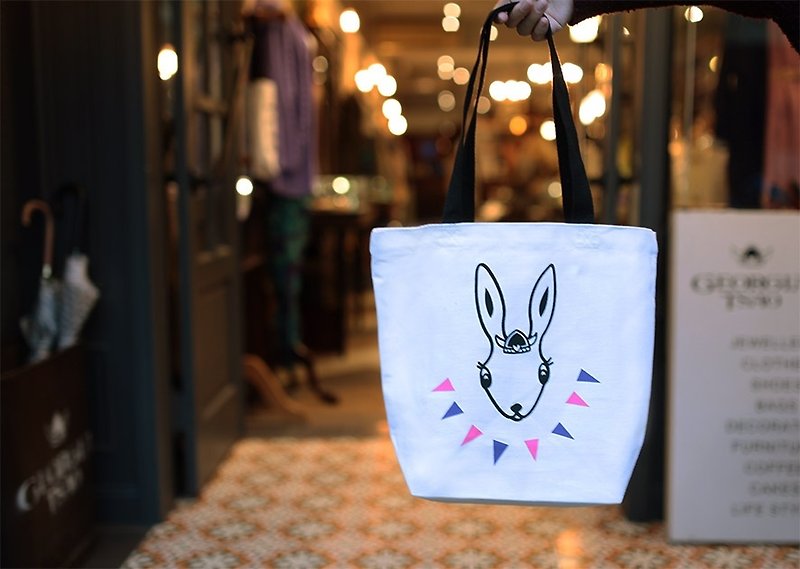 小兔购物袋 - 侧背包/斜挎包 - 其他材质 