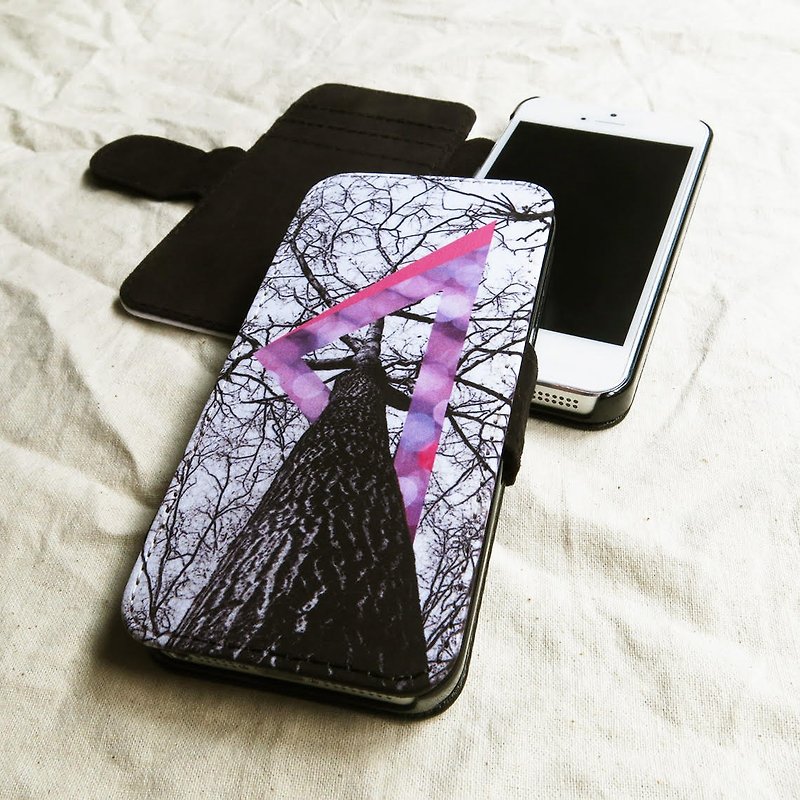 OneLittleForest - 原创手机保护套- iPhone 6 - 几何大树 - 手机壳/手机套 - 纸 紫色