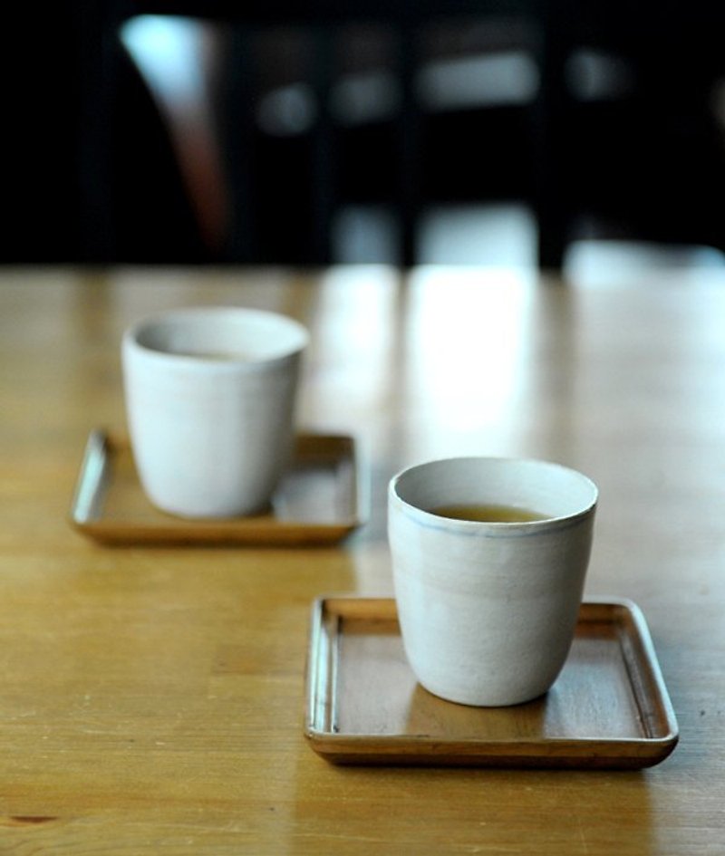≡日式经典木碟≡小 - 杯垫 - 木头 咖啡色