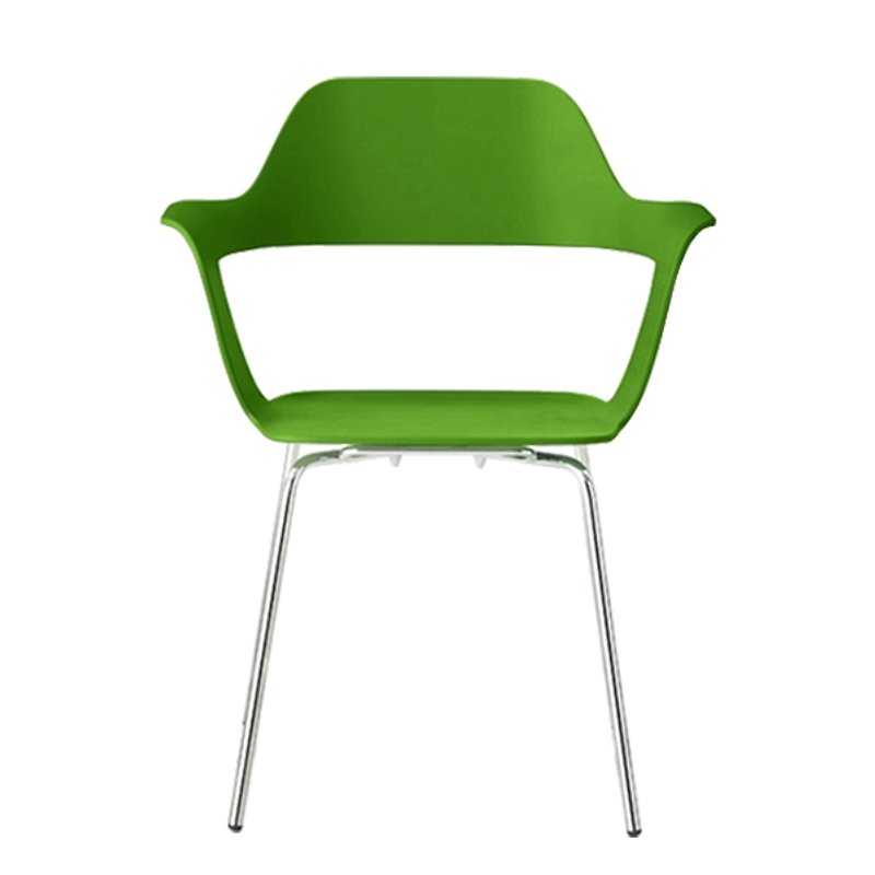 MU 沐_四脚堆叠椅/绿澈沐 (商品仅配送台湾地区) - 椅子/沙发 - 塑料 绿色