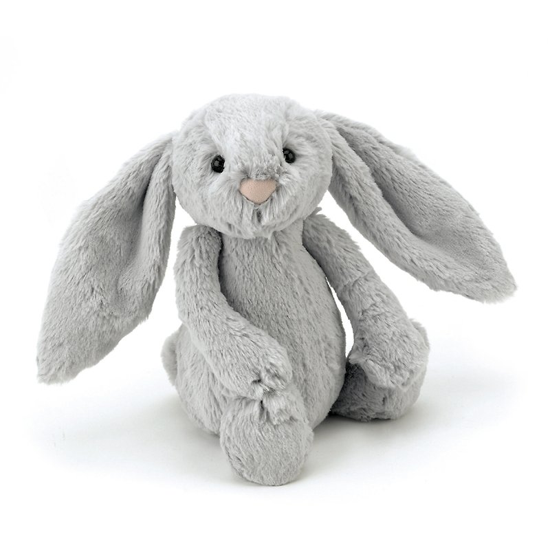 Bashful Silver Bunny 云灰银兔 31cm - 玩偶/公仔 - 聚酯纤维 银色