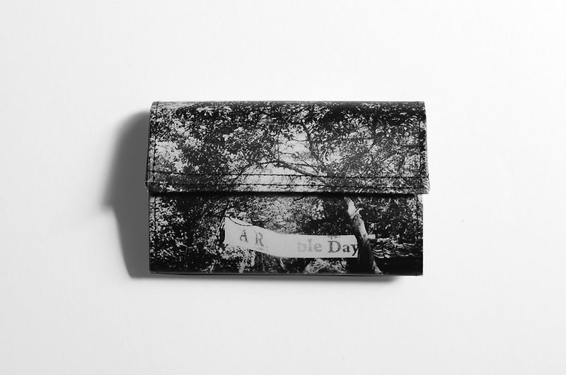 1983ER小纸包-黑白摄影系列- A _ _ Day ! - 零钱包 - 纸 黑色