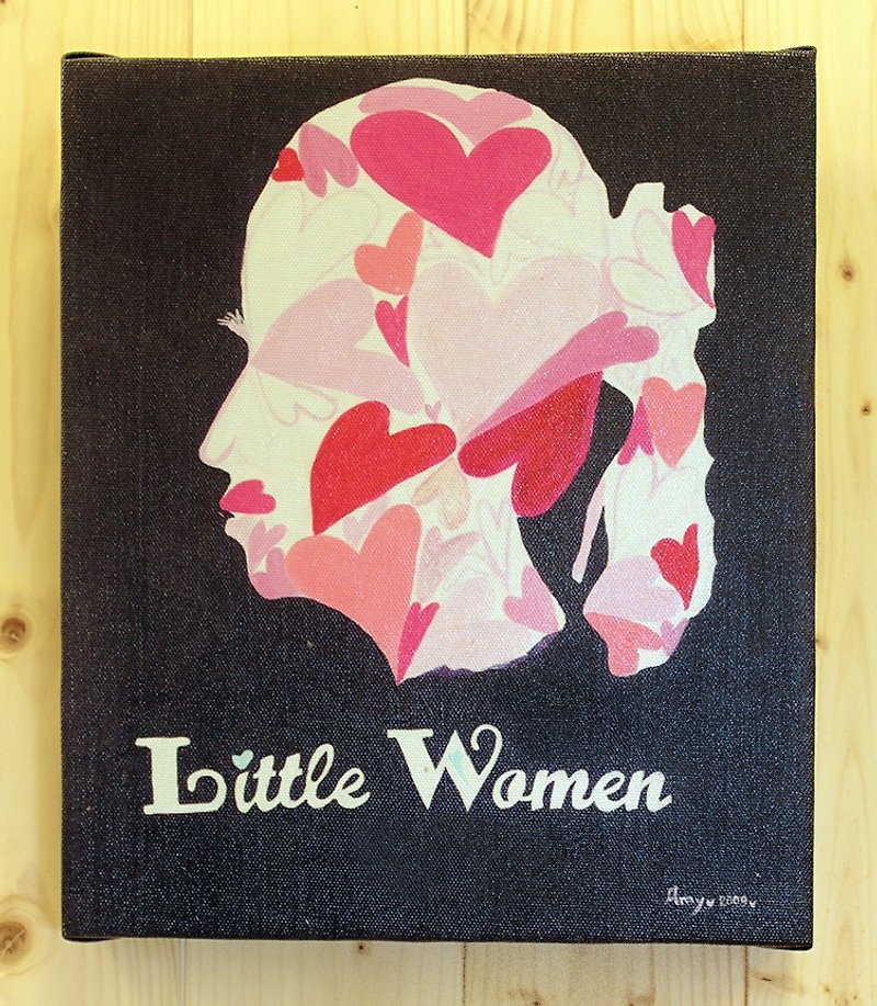复制画-Little Women - 墙贴/壁贴 - 其他材质 红色