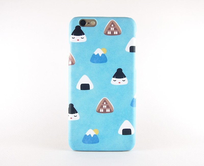 富士山手机壳 - 手机壳/手机套 - 塑料 蓝色