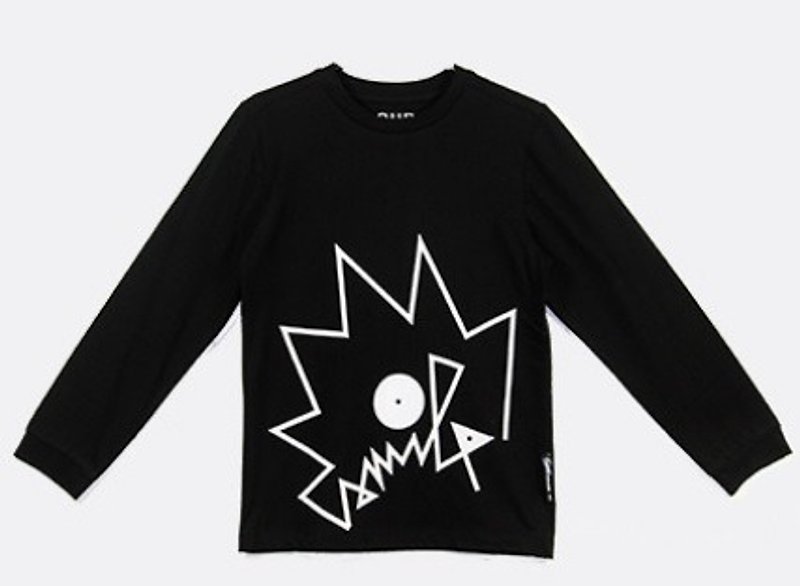 2014 秋冬 Loud apparel "SMILE print" T-shirt - 其他 - 棉．麻 黑色