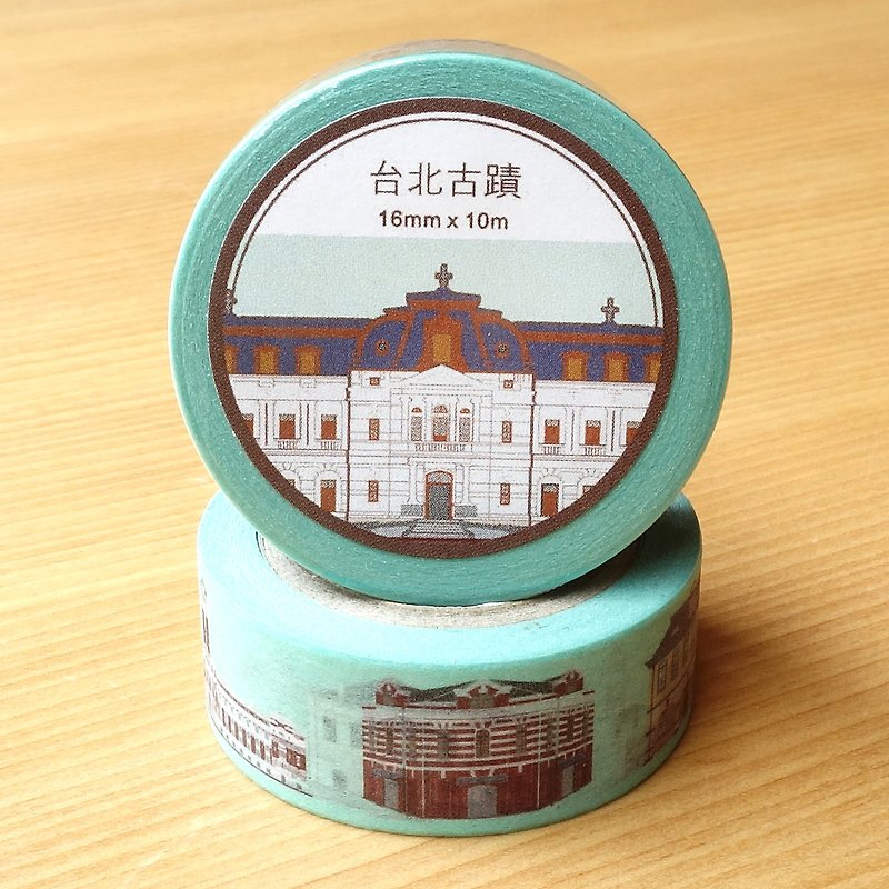 老屋颜 – 台北古迹纸胶带 - 纸胶带 - 纸 多色