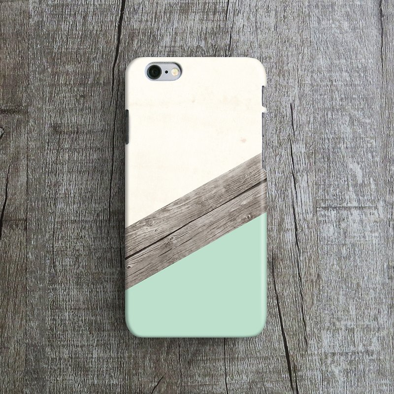 OneLittleForest - 原创手机保护壳- iPhone - 手工纸木片拼接 - 手机壳/手机套 - 塑料 蓝色