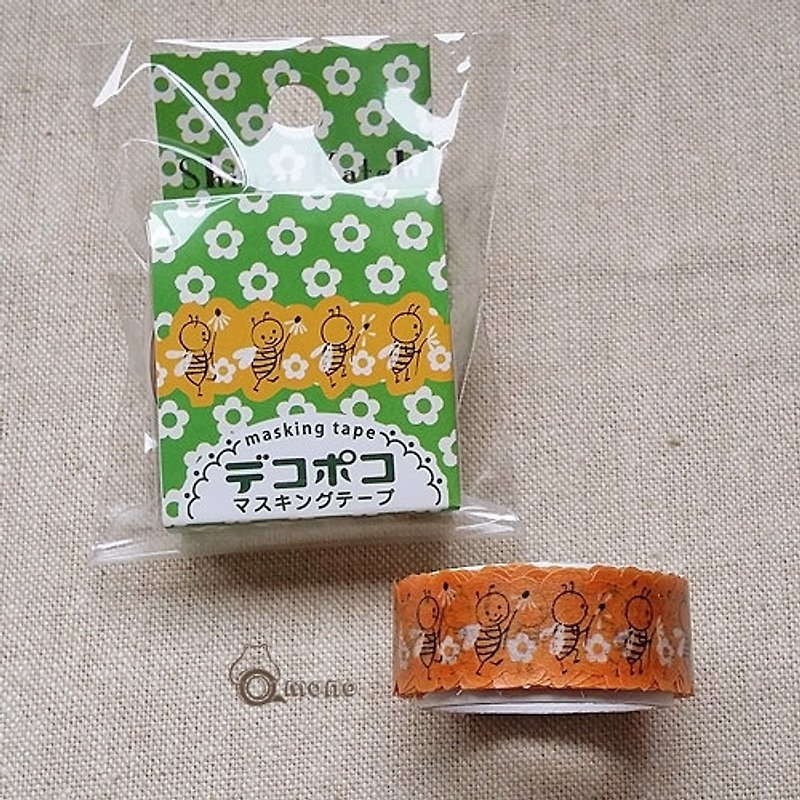 VQ-goods x Shinzi Katoh 加藤真治联名款 花边纸胶带 (MDT04-33) - 纸胶带 - 纸 橘色
