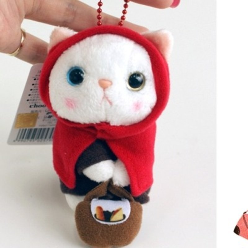 Jetoy,Choo choo甜蜜猫娃娃(9cm)_Red hood (J1504501) - 玩偶/公仔 - 其他材质 多色