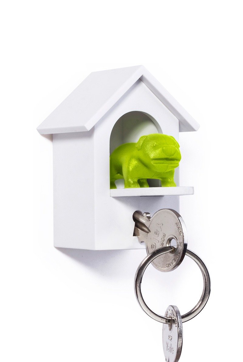 QUALY 看门狗-钥匙圈 - 钥匙链/钥匙包 - 塑料 绿色