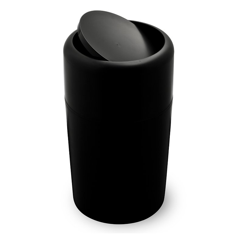 【收纳】QUALY 环保胶囊筒 - 收纳用品 - 塑料 黑色
