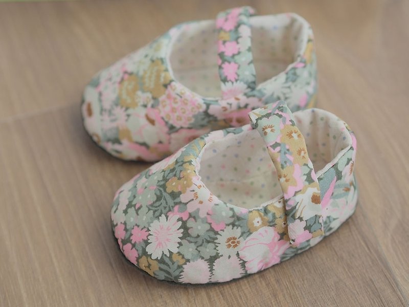 英国粉色碎花·婴儿鞋 - 婴儿鞋 - 其他材质 粉红色