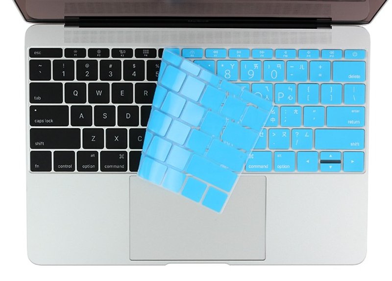 BEFINE  中文键盘保护膜(The New MacBook (8809402590742 - 平板/电脑保护壳 - 硅胶 蓝色