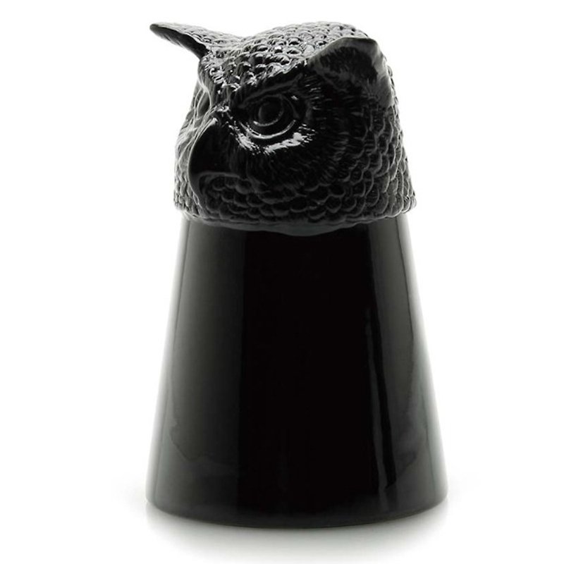 日本 Goody Grams Animal Shot Glass 动物造型 SHOT杯 Owl猫头鹰 - 茶具/茶杯 - 其他材质 黑色