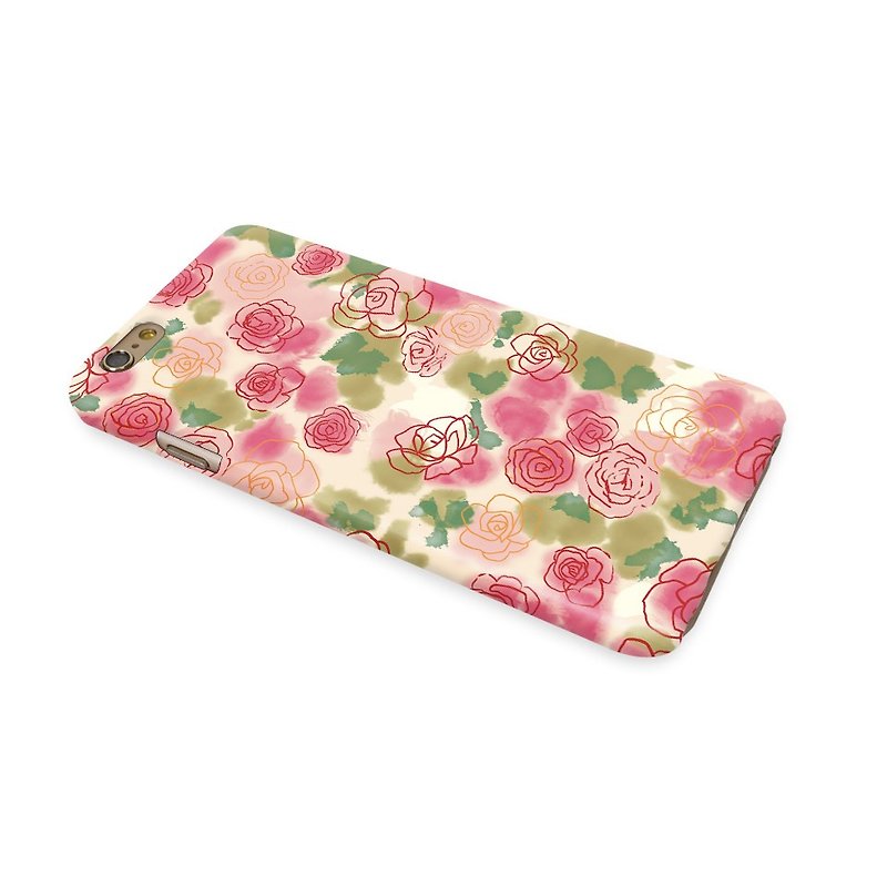 粉红玫瑰 07 - iPhone 手机壳, Samsung Galaxy 手机套 Samsung Galaxy Note 电话壳 - 其他 - 塑料 