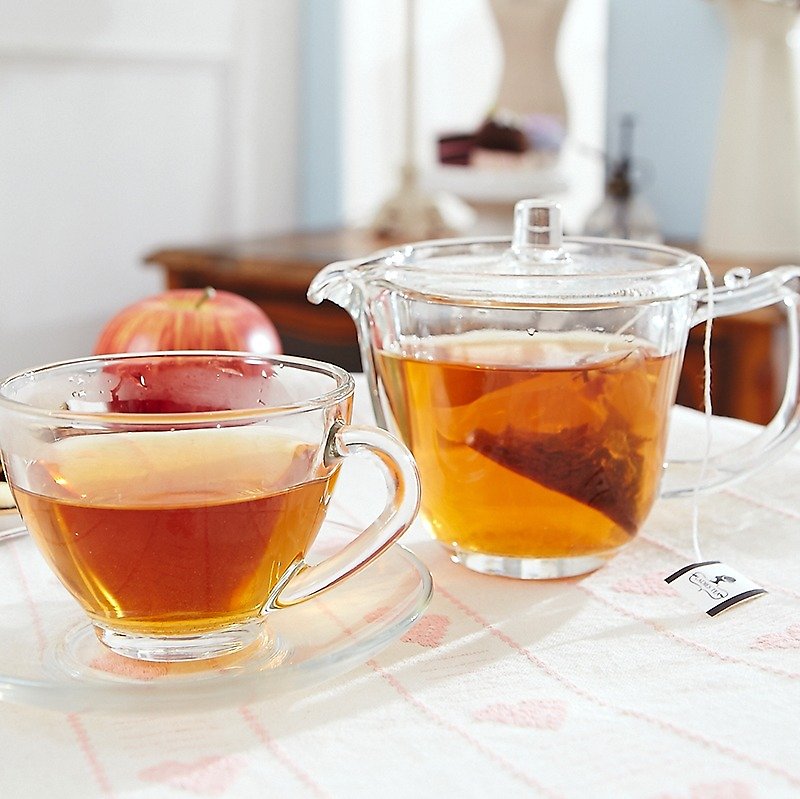 焦糖苹果风味红茶(25入/罐)│三角茶包·黄金比例的完美口感 - 茶 - 其他材质 