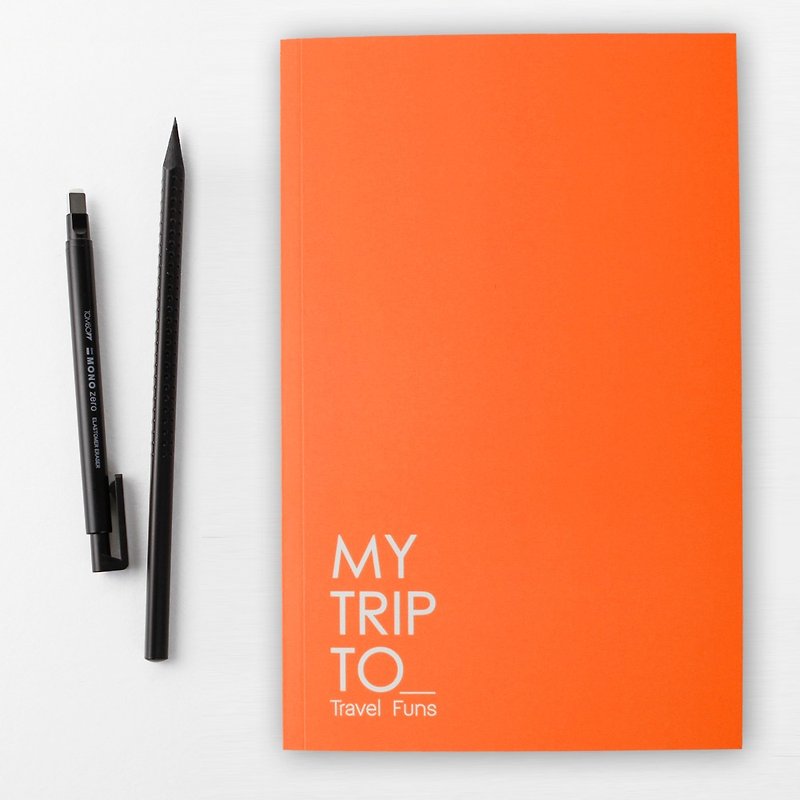 Travel funs 旅行规画补充本 (橘色) - 笔记本/手帐 - 其他材质 