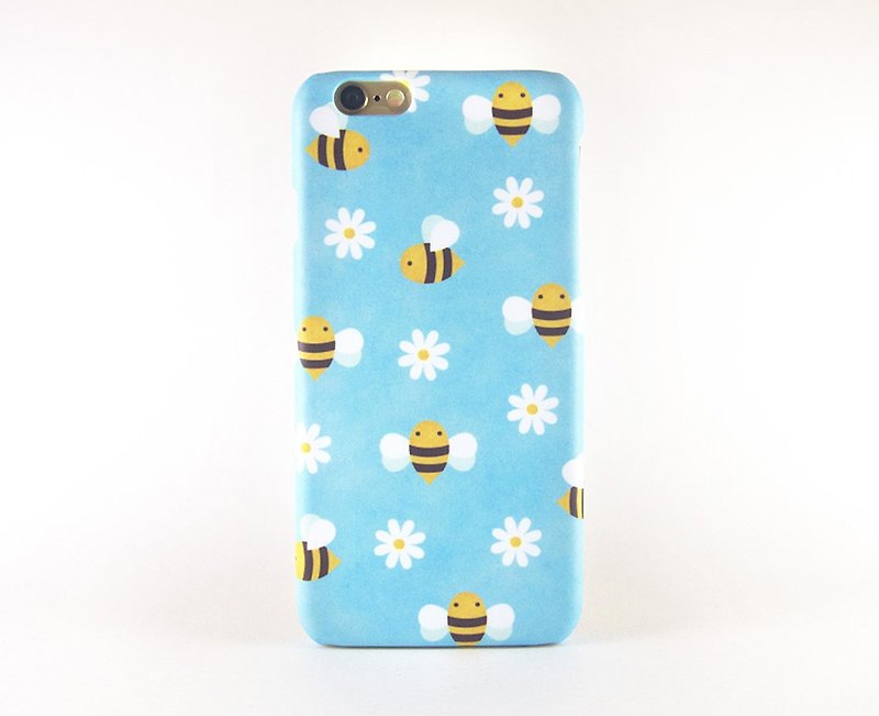 精美可爱小蜜蜂::手机壳 - 手机壳/手机套 - 塑料 黄色