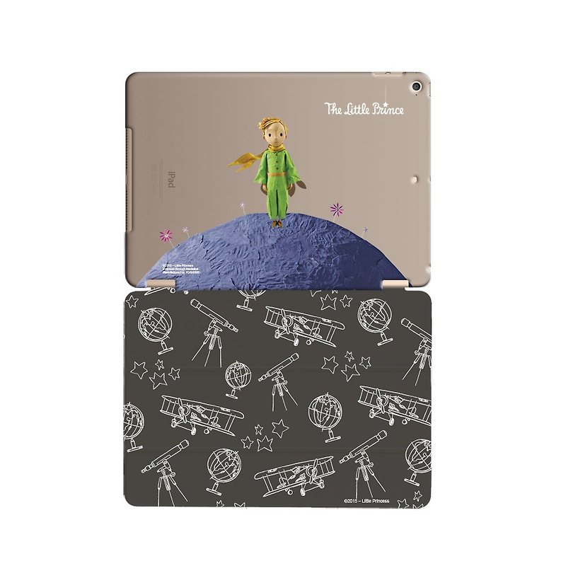 小王子电影版授权系列-【小王子的异想世界】《 iPad Mini 》水晶壳＋Smart Cover（磁杆） - 平板/电脑保护壳 - 塑料 黑色