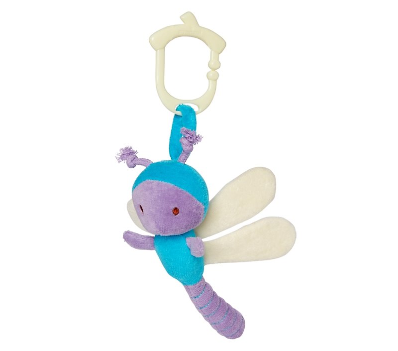 美国MyNatural Clip n Go吊挂随行玩偶-Dragonfly蜻蜓 - 玩具/玩偶 - 棉．麻 绿色