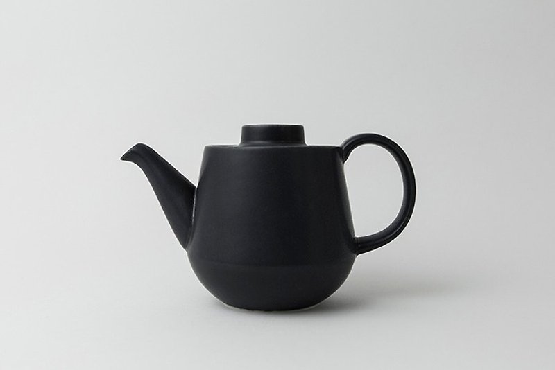 KIHARA 蓝素磁釉 茶壶 - 茶具/茶杯 - 瓷 黑色