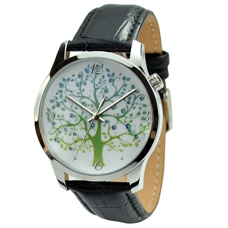 生命树手表 (大装) 包邮 Unisex Watch - 女表 - 其他金属 绿色