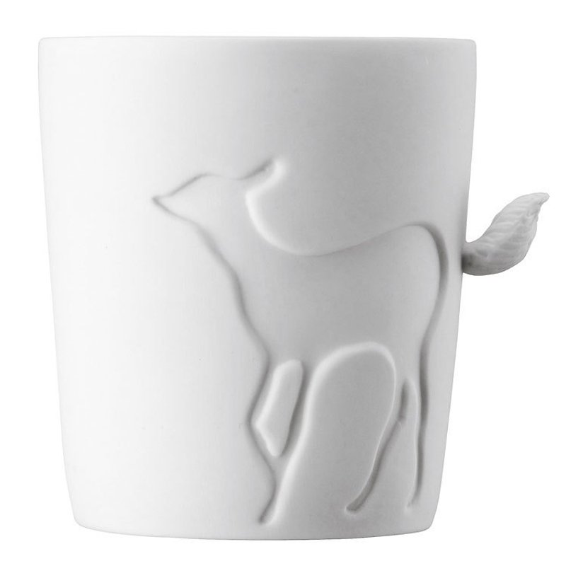 KINTO - Mugtail 童话动物杯(鹿) - 咖啡杯/马克杯 - 其他材质 白色