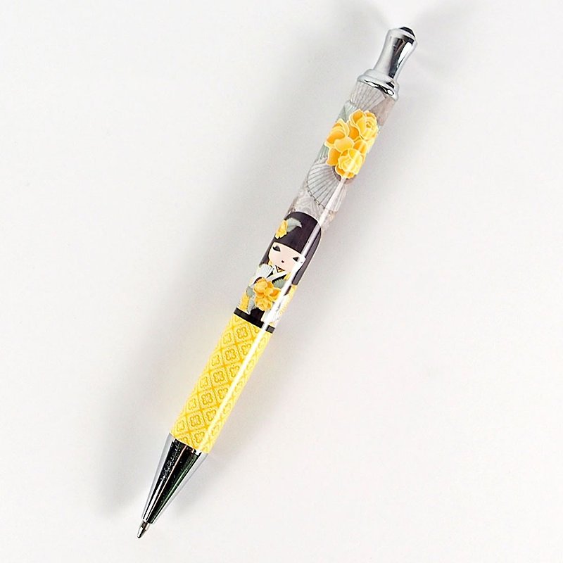 原子笔-Naomi 真诚美丽【Kimmidoll 和福娃娃】 - 圆珠笔/中性笔 - 其他金属 黄色
