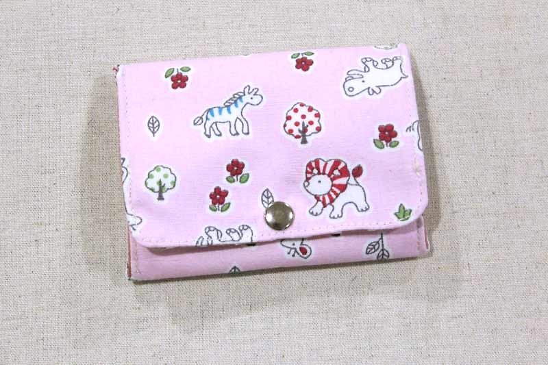 零钱小包-粉红动物园 - 零钱包 - 其他材质 粉红色