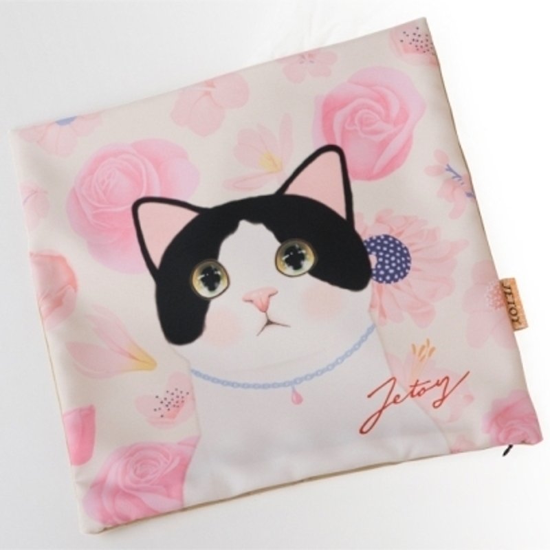 JETOY,Choo choo 甜蜜猫枕套(40X40)_Jewelry (J1408804) - 枕头/抱枕 - 棉．麻 多色