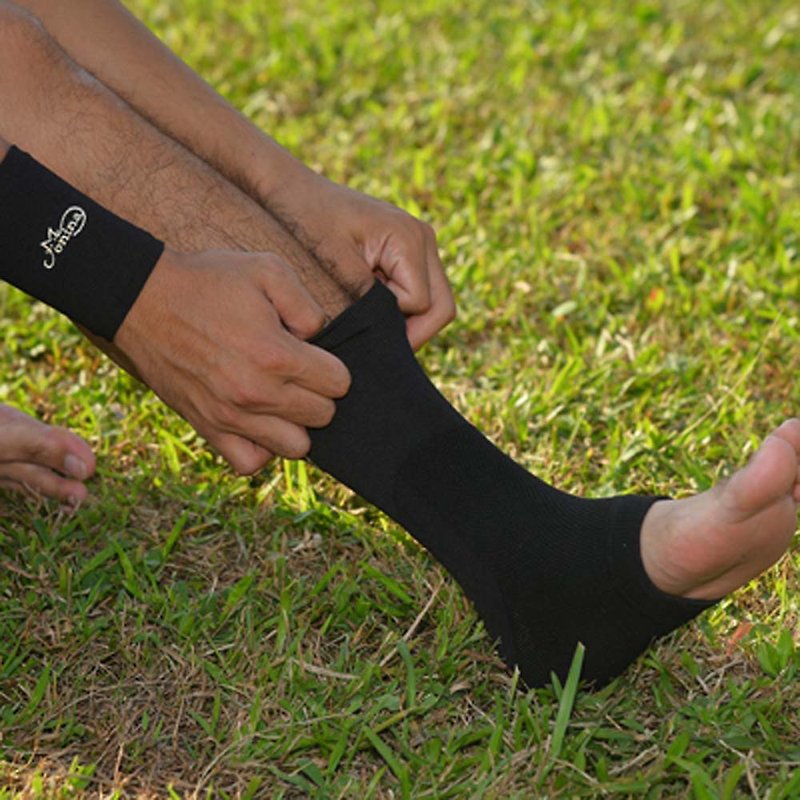 运动保健 护 踝 2入 - 运动/健身用品 - 聚酯纤维 黑色