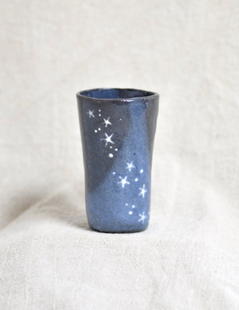 星のタンブラー【mini】　陶器　コップ - 咖啡杯/马克杯 - 其他材质 蓝色