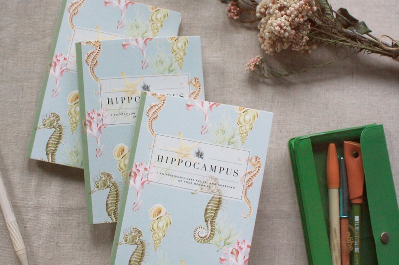 Hippocampus 海马回-保存记忆笔记本/资料夹/手帐 - 笔记本/手帐 - 纸 多色