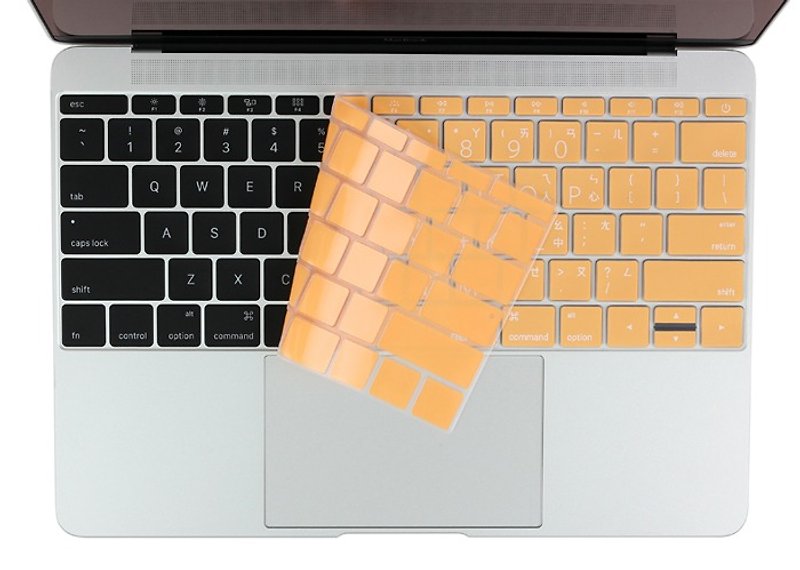 BEFINE  New Macbook 12寸 中文键盘保护膜橘底白字8809402590759 - 平板/电脑保护壳 - 纸 橘色