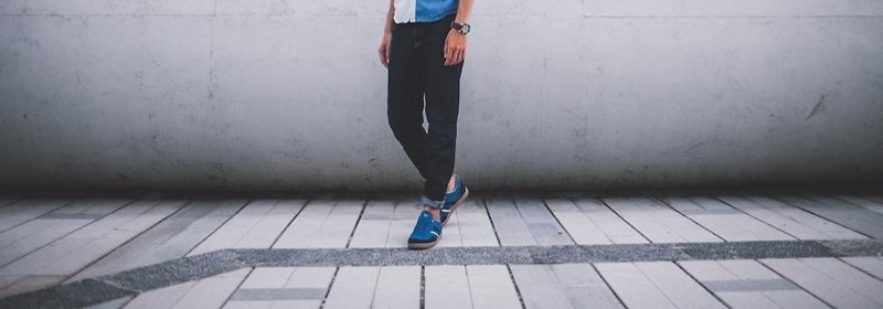 【出清特价】宝特瓶制休闲鞋  Opale休闲系列    深水蓝色   男生 - 男款休闲鞋 - 环保材料 蓝色