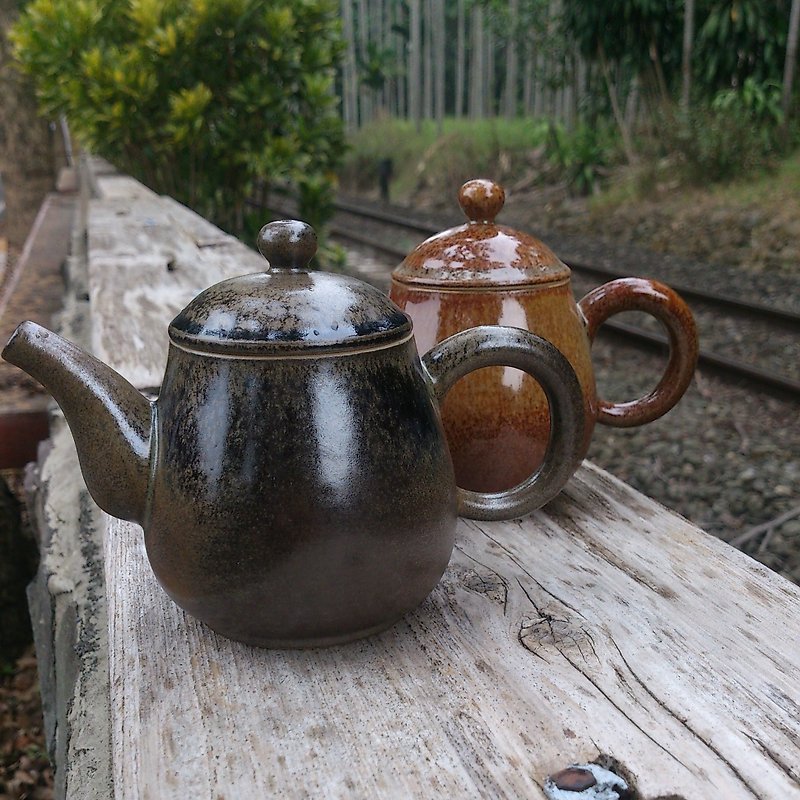 【添兴窑】手工茶壶(典雅款) - 茶具/茶杯 - 其他材质 多色