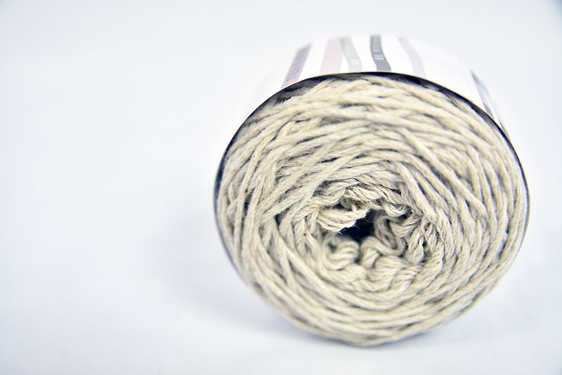 Pakucho Organic Yarn 原生有机棉线 -沙漠-公平贸易 - 编织/刺绣/羊毛毡/裁缝 - 棉．麻 金色