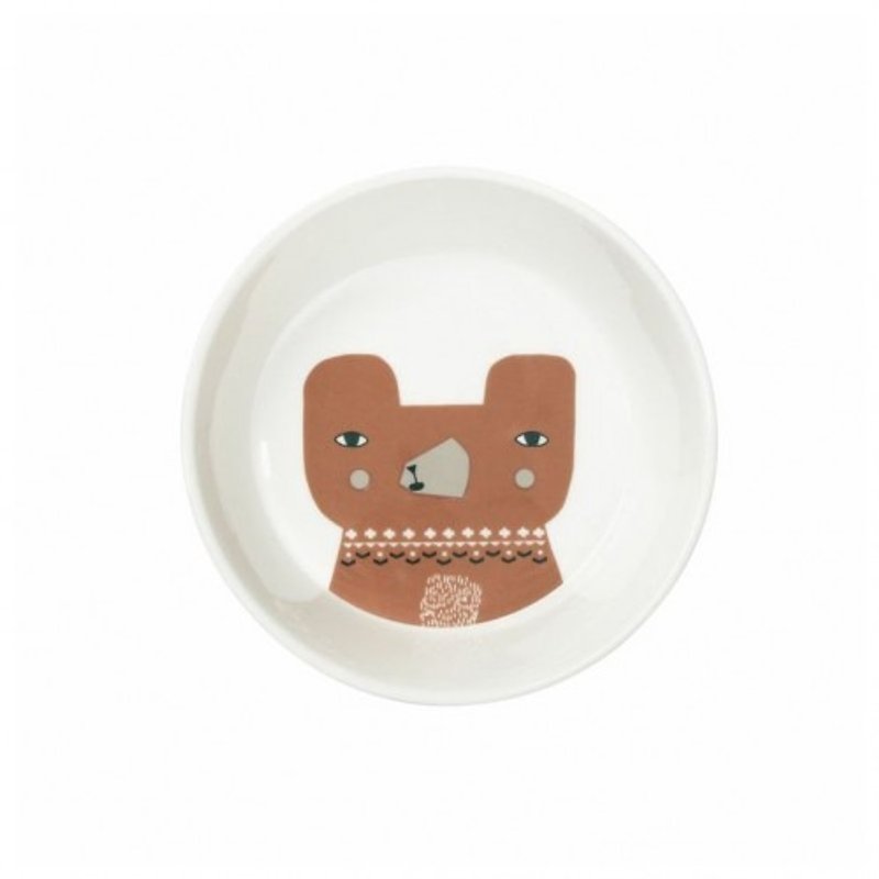 Baby Bear 骨瓷餐碗-小 | Donna Wilson - 碗 - 瓷 白色