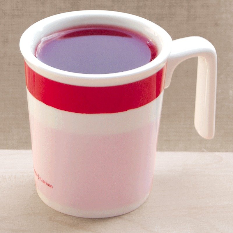 甜心草莓 亲亲马克杯 (原色系) - 咖啡杯/马克杯 - 瓷 红色