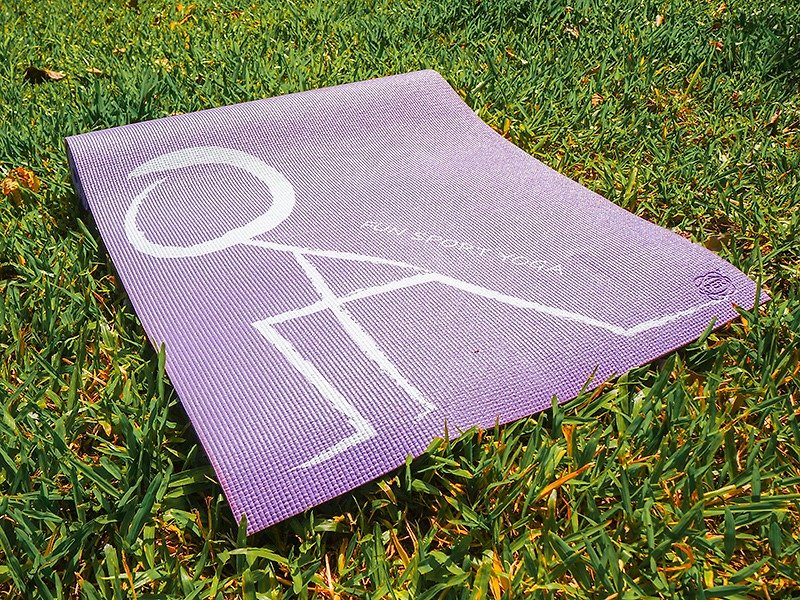 Fun Sport yoga 快乐操伸展瑜珈垫（气质紫）送瑜珈背袋+束带 - 瑜珈垫 - 其他材质 紫色