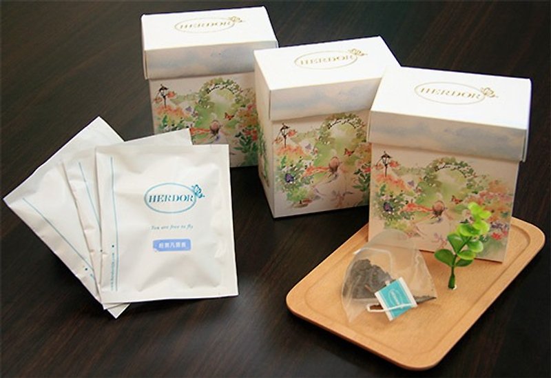 3盒 台湾高山茶组合 / 三角茶包 / 三种口味 【HERDOR 高山茶】 - 茶 - 其他材质 粉红色