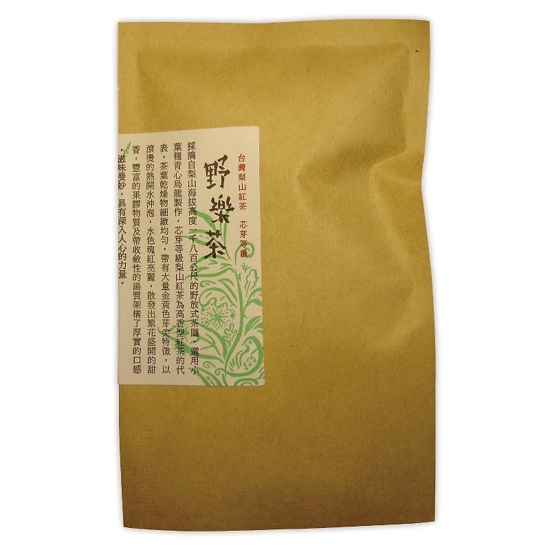 【野乐茶】梨山青心乌龙红茶迷你包(芯芽等级) FOP 顶级红茶 - 茶 - 植物．花 红色