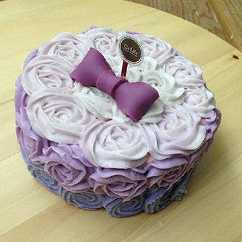 玫瑰森林蛋糕香皂(粉嫩紫) - 香薰/精油/线香 - 植物．花 紫色