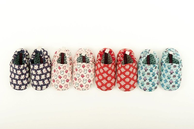 英国  POCO NIDO 粉红鸟手工宝宝鞋(左二) - 童装鞋 - 其他材质 多色
