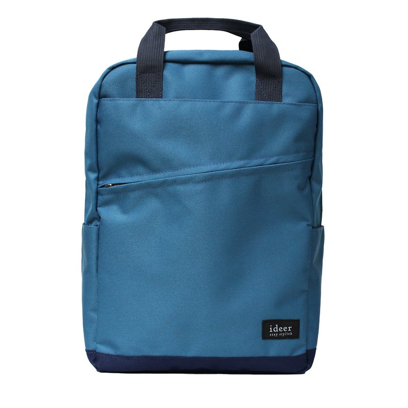 HAYDEN SODA 蓝色超轻背包防泼水尼龙笔记型电脑肩背手提两用后背包 - 后背包/双肩包 - 其他材质 蓝色